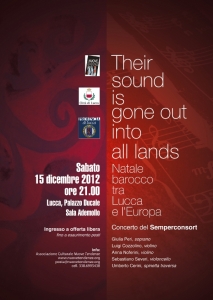 Concerto di Natale - Natale Barocco tra Lucca e l'Europa / Christmas Concert - Baroque musique between Lucca and Europe