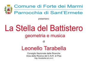 La Stella del Battistero di Pisa. Geometria e musica  / Conference "La Stella del Battistero"
