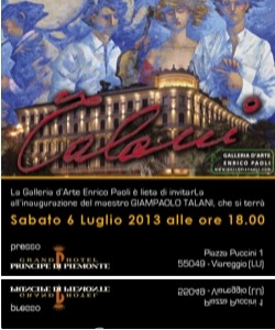 Giampaolo Talani al Principe di Piemonte / Giampaolo Talani at the Prince of Piemonte