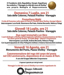 Viareggio, la città del cuore di Shelley - 2013 / Viareggio, la città del cuore di Shelley