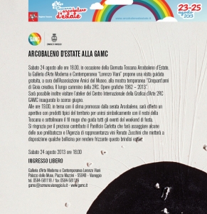 Anche la GAMC si unisce all'iniziativa "Arcobaleno d'estate"