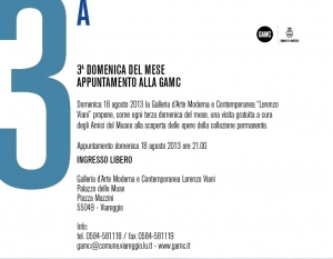 III domenica del mese al GAMC / 3rd Sunday of the month at GAMC