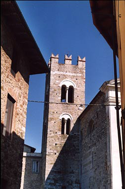 Il campanile della Pieve / The tower of the Parish Church