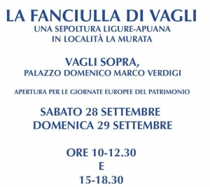 Giornate del Patrimonio 2013: La Fanciulla di Vagli / The Girl of Vagli