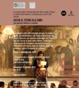 Caccia al tesoro alla GAMC / Treasure hunt at GAMC