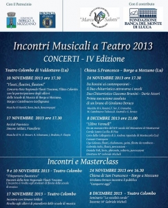 Incontri Musicali a Teatro – Da Rossini ai contemporanei / “Incontri Musicali a Teatro” – IV edition
