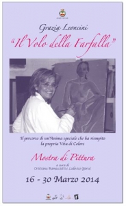 "Il volo della farfalla" - dipinti di Grazia Lencioni / "Il volo della farfalla" (The flight of the butterfly) – paintings by Grazia Lencioni