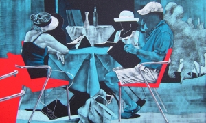 "In the shadows", personale della pittrice Daniela Caciagli / "In the shadows", exhibition of work by Daniela Caciagli