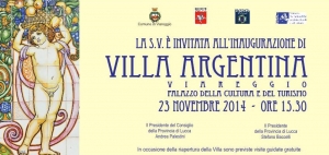 Inaugurazione Villa Argentina: lo storico edificio in stile liberty conquista Viareggio