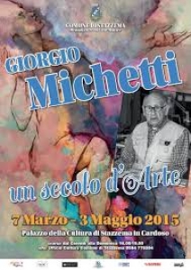 Personale di Giorgio Michetti a Cardoso: "un secolo d'arte" / Exhibition by Giorgio Michetti in Cardoso: "un secolo d'arte" (a century of art)