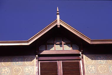 particolare della facciata