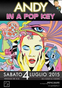 In A Pop Key - la personale di Andy alla Gestalt Gallery / In A Pop Key - exhibition by Andy at the Gestalt Gallery