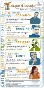 Trame d'Estate - incontri culturali / Summer plots – cultural meetings