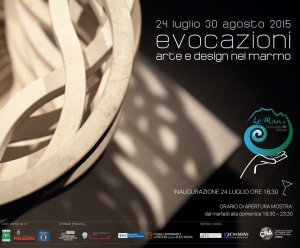 Evocazioni – Arte e design nel marmo: terzo appuntamento per la rassegna Leggera Materia / Evocations – Art and design in marble: third event of Leggera Materia