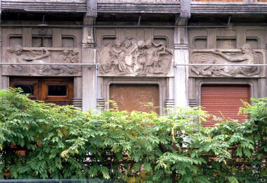 facciata, particolare