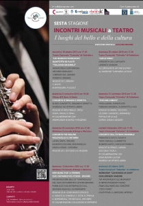 “Incontri Musicali a Teatro – i luoghi del bello e della cultura” / “Musical events at the Theatre – places of beauty and culture”
