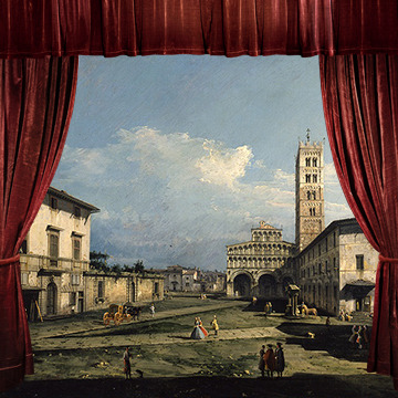 Bernardo Bellotto 1740. Viaggio in Toscana / Bernardo Bellotto. 1740 viaggio in Toscana