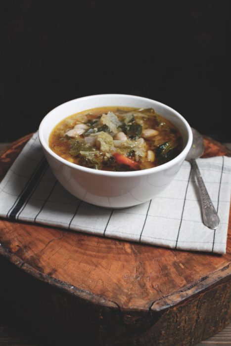 Minestrone di verdure toscano