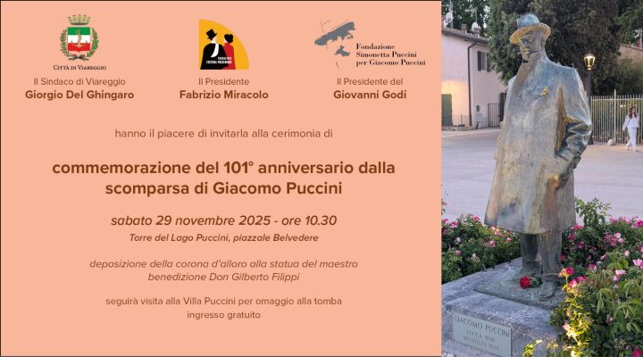 Statue of Giacomo Puccini